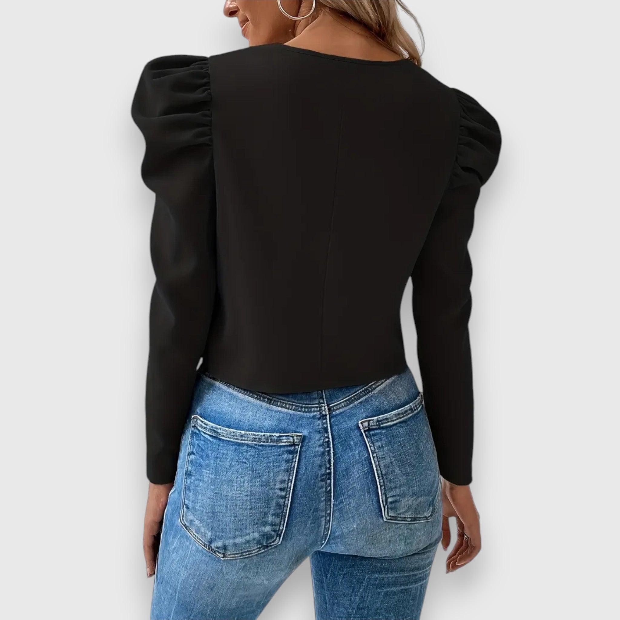 Lucia – Jakke med puffete ermer