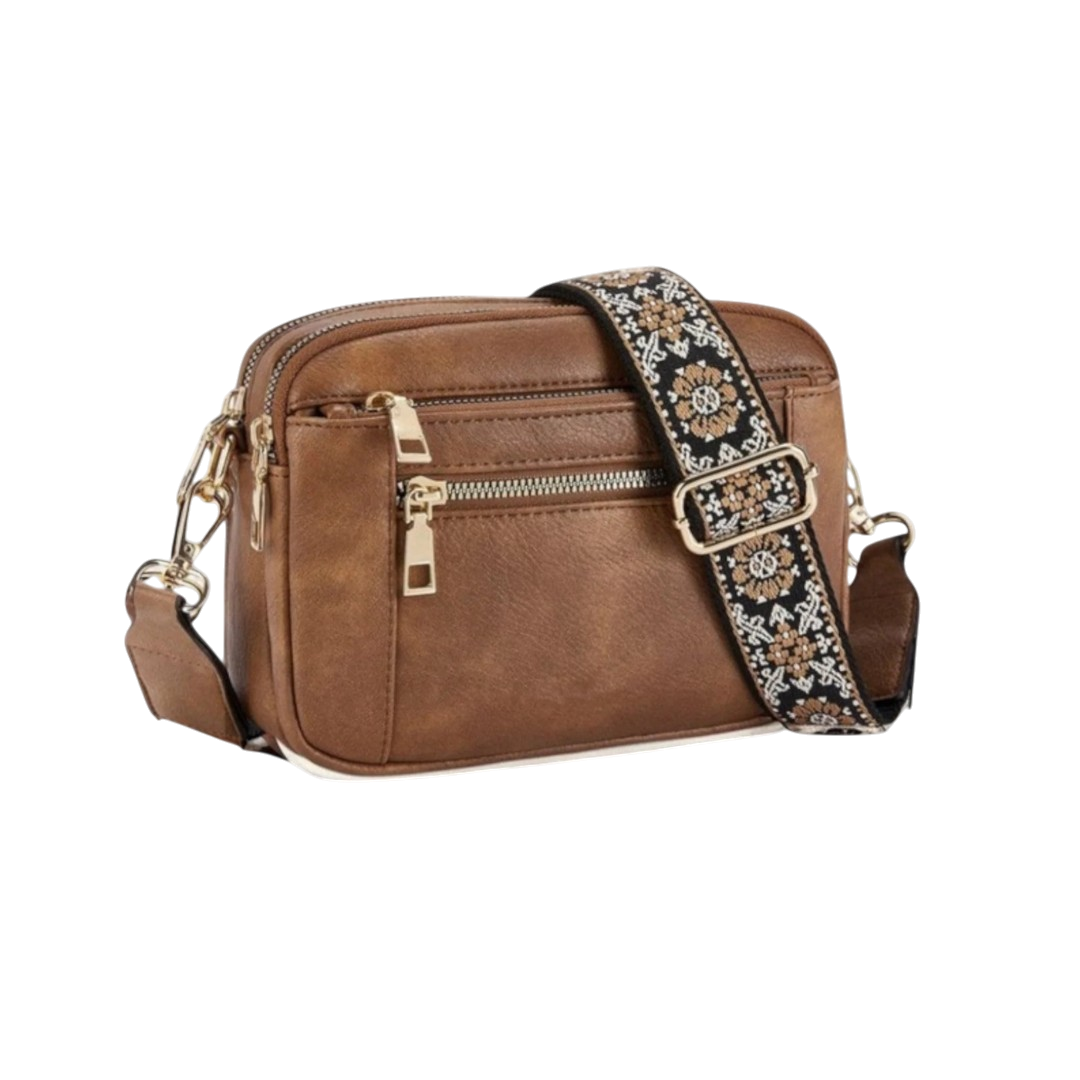 Mira™ -  Elegant lær skulderveske